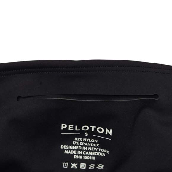 Peloton Pants Womens Small Black High Rise Capri Crop Leggings Activewear NWOT - Picture 12 of 14